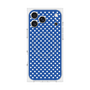 プレミアムスクエアケース with MagSafe［ Small Dot - Blue ］