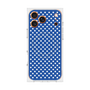 プレミアムスクエアケース with MagSafe［ Small Dot - Blue ］