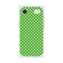 プレミアムスクエアケース with MagSafe［ Small Dot - Green ］