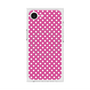 プレミアムスクエアケース with MagSafe［ Small Dot - Pink ］