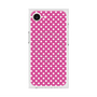 プレミアムスクエアケース with MagSafe［ Small Dot - Pink ］