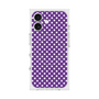 プレミアムスクエアケース with MagSafe［ Small Dot - Purple ］