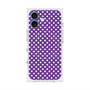 プレミアムスクエアケース with MagSafe［ Small Dot - Purple ］