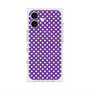 プレミアムスクエアケース with MagSafe［ Small Dot - Purple ］