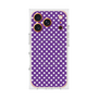 プレミアムスクエアケース with MagSafe［ Small Dot - Purple ］