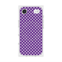 プレミアムスクエアケース with MagSafe［ Small Dot - Purple ］