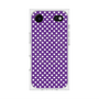 プレミアムスクエアケース with MagSafe［ Small Dot - Purple ］