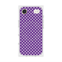プレミアムスクエアケース with MagSafe［ Small Dot - Purple ］