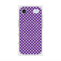 プレミアムスクエアケース with MagSafe［ Small Dot - Purple ］