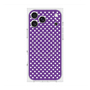 プレミアムスクエアケース with MagSafe［ Small Dot - Purple ］