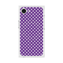 プレミアムスクエアケース with MagSafe［ Small Dot - Purple ］