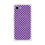 プレミアムスクエアケース with MagSafe［ Small Dot - Purple ］