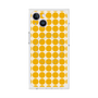 プレミアムスクエアケース with MagSafe［ Big Dot - Yellow ］