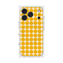 プレミアムスクエアケース with MagSafe［ Big Dot - Yellow ］