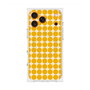 プレミアムスクエアケース with MagSafe［ Big Dot - Yellow ］