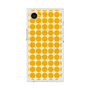 プレミアムスクエアケース with MagSafe［ Big Dot - Yellow ］