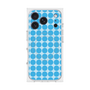 プレミアムスクエアケース with MagSafe［ Big Dot - Blue ］