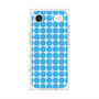 プレミアムスクエアケース with MagSafe［ Big Dot - Blue ］