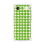 プレミアムスクエアケース with MagSafe［ Big Dot - Green ］