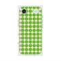プレミアムスクエアケース with MagSafe［ Big Dot - Green ］