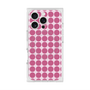 プレミアムスクエアケース with MagSafe［ Big Dot - Pink ］