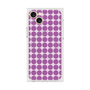 プレミアムスクエアケース with MagSafe［ Big Dot - Purple ］
