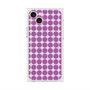 プレミアムスクエアケース with MagSafe［ Big Dot - Purple ］