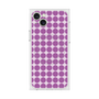 プレミアムスクエアケース with MagSafe［ Big Dot - Purple ］
