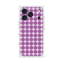 プレミアムスクエアケース with MagSafe［ Big Dot - Purple ］
