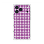プレミアムスクエアケース with MagSafe［ Big Dot - Purple ］