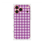 プレミアムスクエアケース with MagSafe［ Big Dot - Purple ］