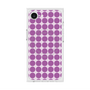 プレミアムスクエアケース with MagSafe［ Big Dot - Purple ］