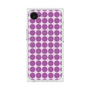 プレミアムスクエアケース with MagSafe［ Big Dot - Purple ］