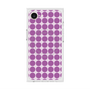 プレミアムスクエアケース with MagSafe［ Big Dot - Purple ］