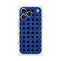 プレミアムスクエアケース with MagSafe［ Shower Dot - Blue ］