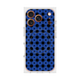 プレミアムスクエアケース with MagSafe［ Shower Dot - Blue ］
