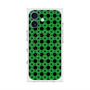 プレミアムスクエアケース with MagSafe［ Shower Dot - Green ］