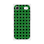 プレミアムスクエアケース with MagSafe［ Shower Dot - Green ］