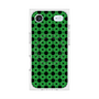 プレミアムスクエアケース with MagSafe［ Shower Dot - Green ］