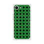 プレミアムスクエアケース with MagSafe［ Shower Dot - Green ］
