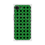 プレミアムスクエアケース with MagSafe［ Shower Dot - Green ］