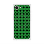 プレミアムスクエアケース with MagSafe［ Shower Dot - Green ］