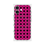 プレミアムスクエアケース with MagSafe［ Shower Dot - Pink ］