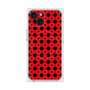 プレミアムスクエアケース with MagSafe［ Shower Dot - Red ］