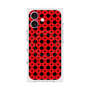 プレミアムスクエアケース with MagSafe［ Shower Dot - Red ］