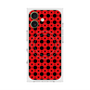 プレミアムスクエアケース with MagSafe［ Shower Dot - Red ］