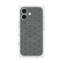プレミアムスクエアケース with MagSafe［ Dot Circle - Gray ］
