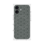 プレミアムスクエアケース with MagSafe［ Dot Circle - Gray ］