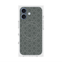 プレミアムスクエアケース with MagSafe［ Dot Circle - Gray ］