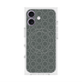 プレミアムスクエアケース with MagSafe［ Dot Circle - Gray ］